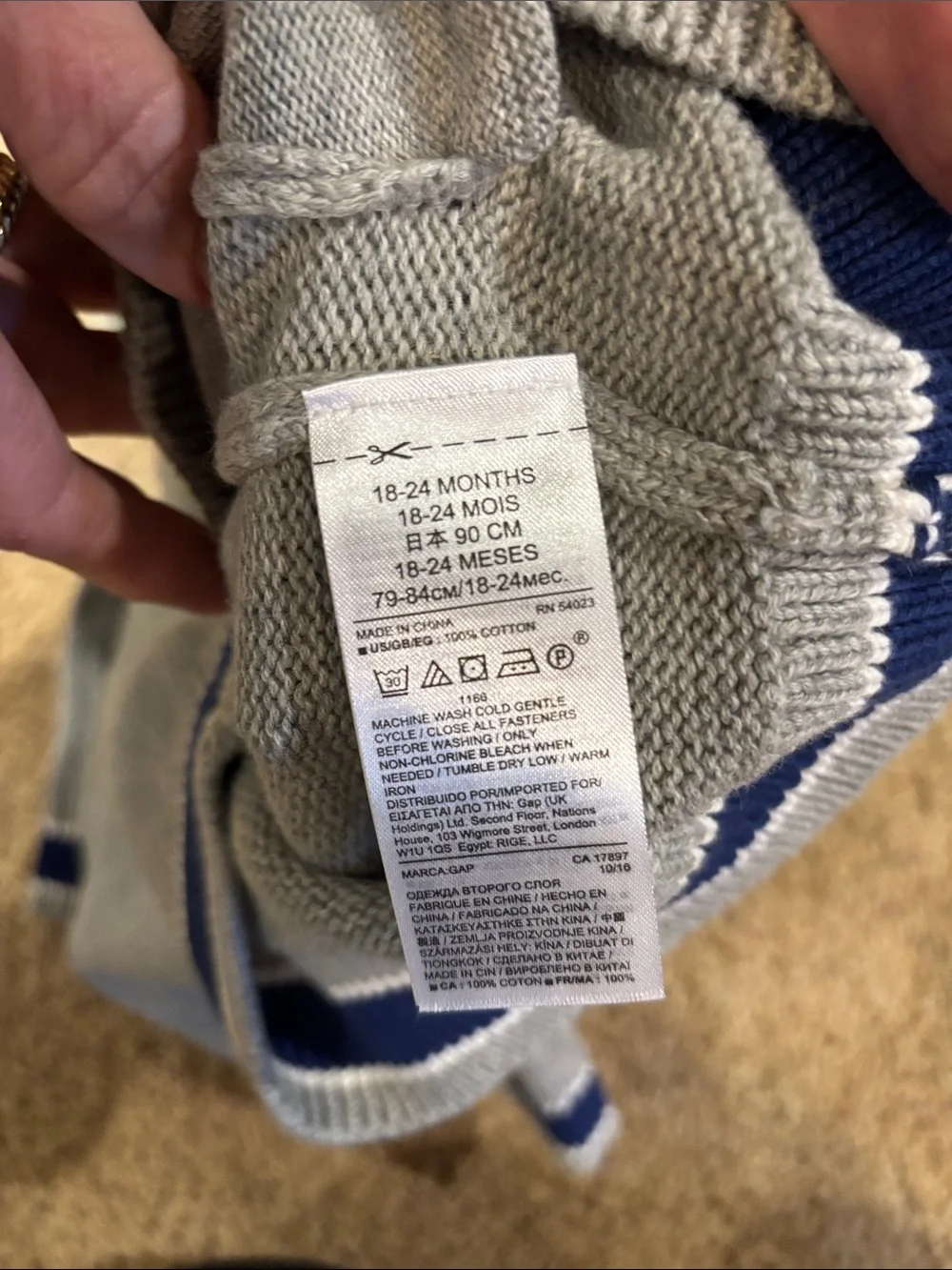 GAP cozy hooded